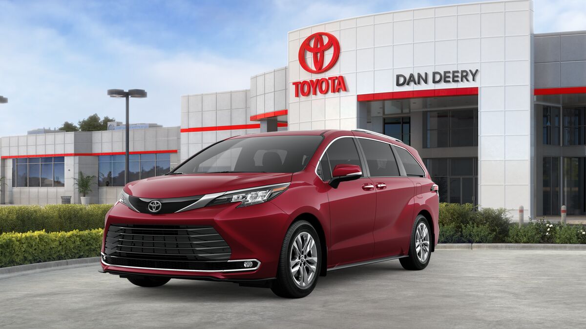 Red (Ruby Flare Pearl) 2026 Toyota Sienna Minivan All-Wheel Drive Continuously Variable Transmission